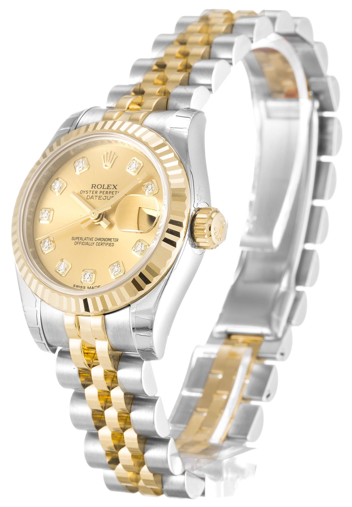 Rolex Lady-Datejust 31mm Champagne Dial 179173-2