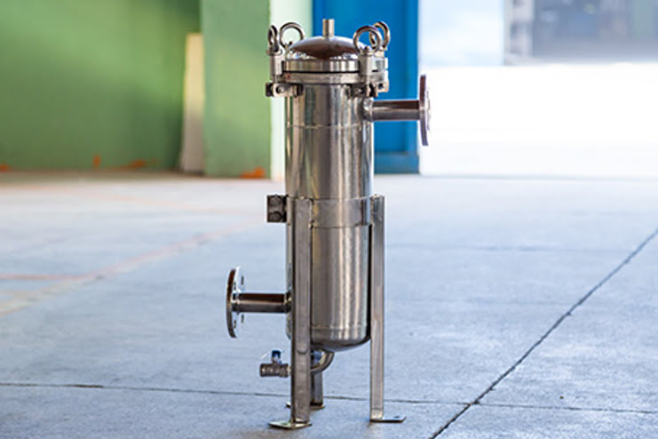 Single Bag Filter Housing