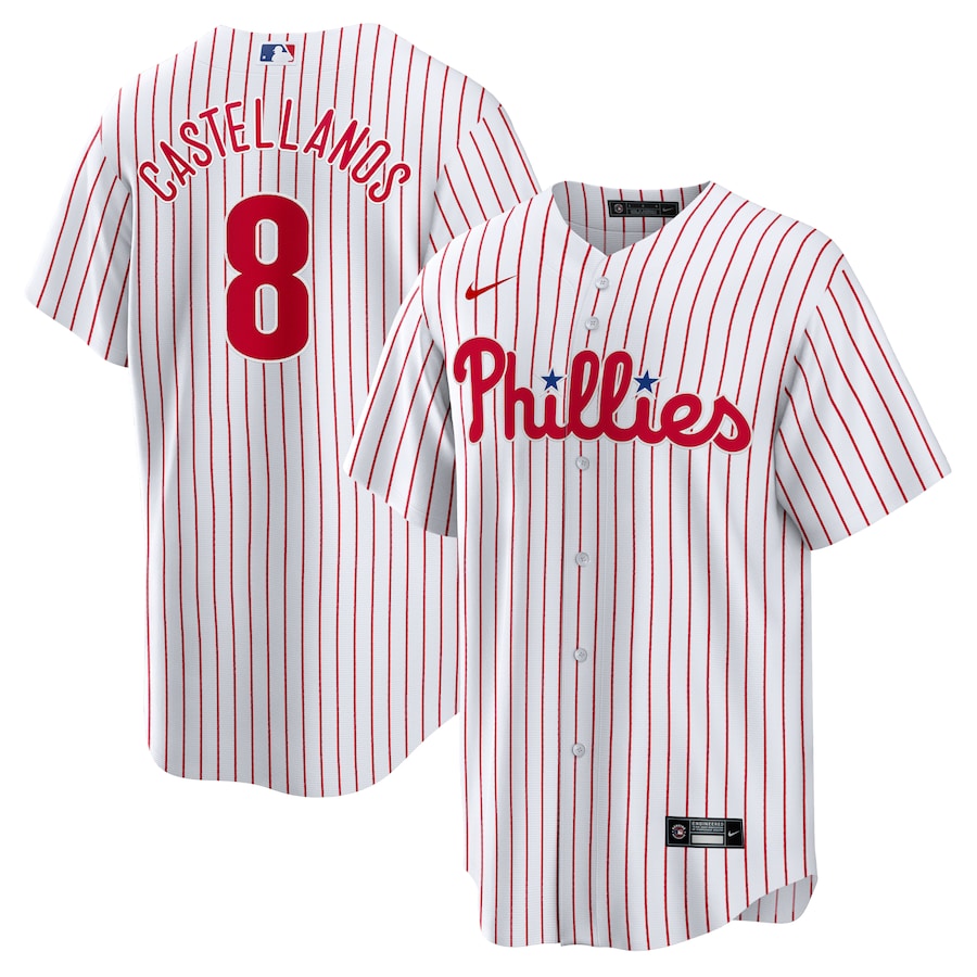 Nick Castellanos Philadelphia Phillies Player Jersey White