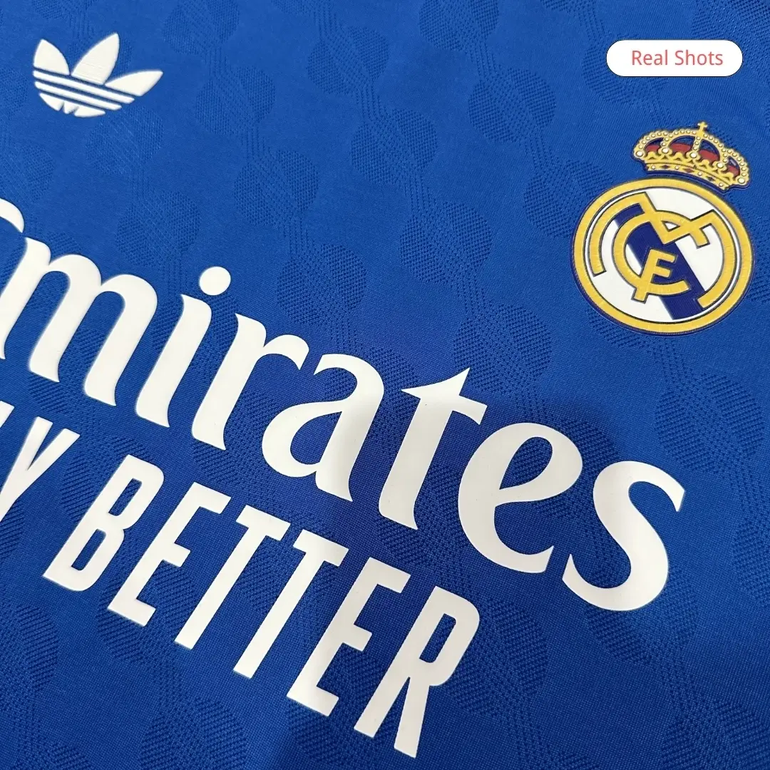 Real Madrid Third Away Long Sleeve Player Version Jersey 2025/26