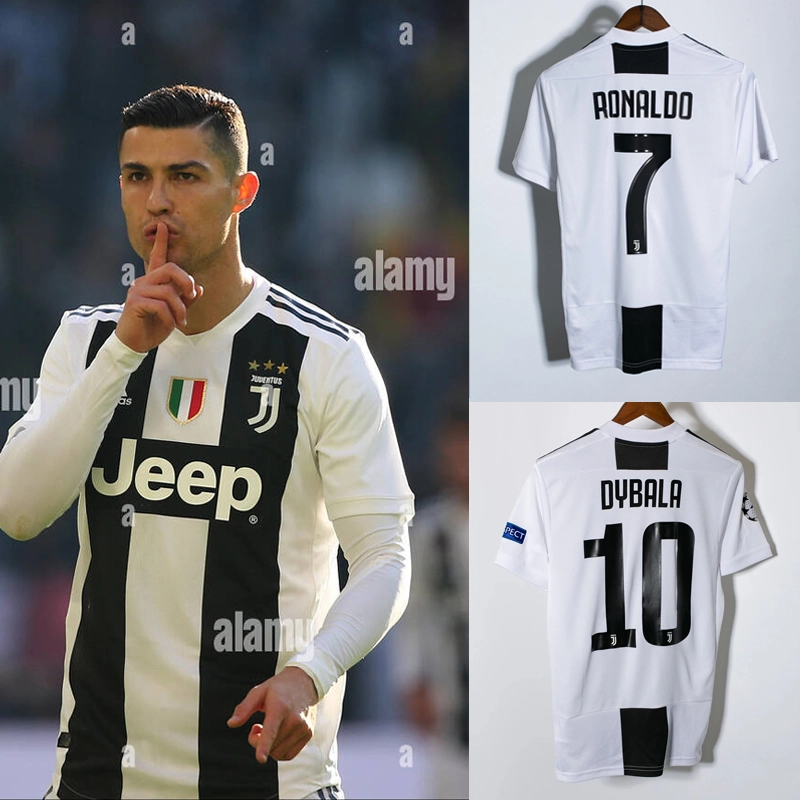 Retro 2018-19 Juventus Home football jersey retro