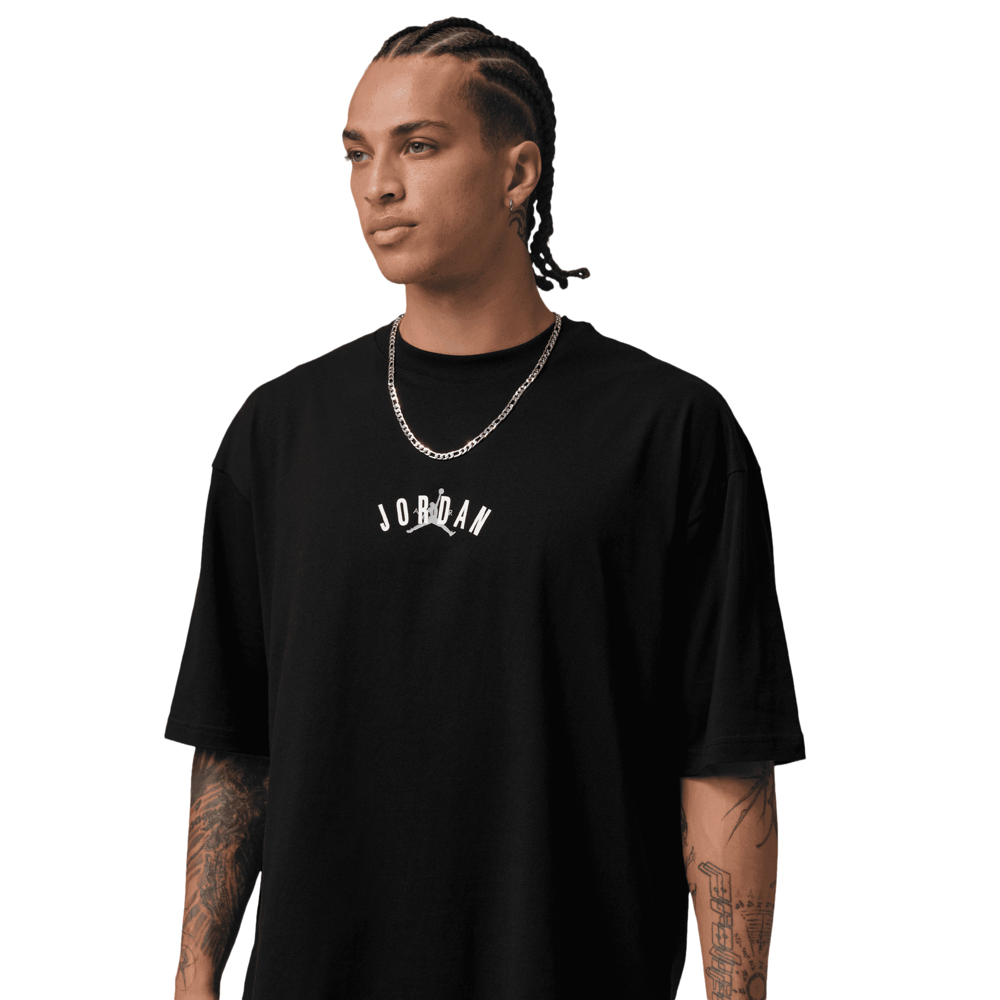 Jordan Back Stretch Oversized Short Sleeve Crew