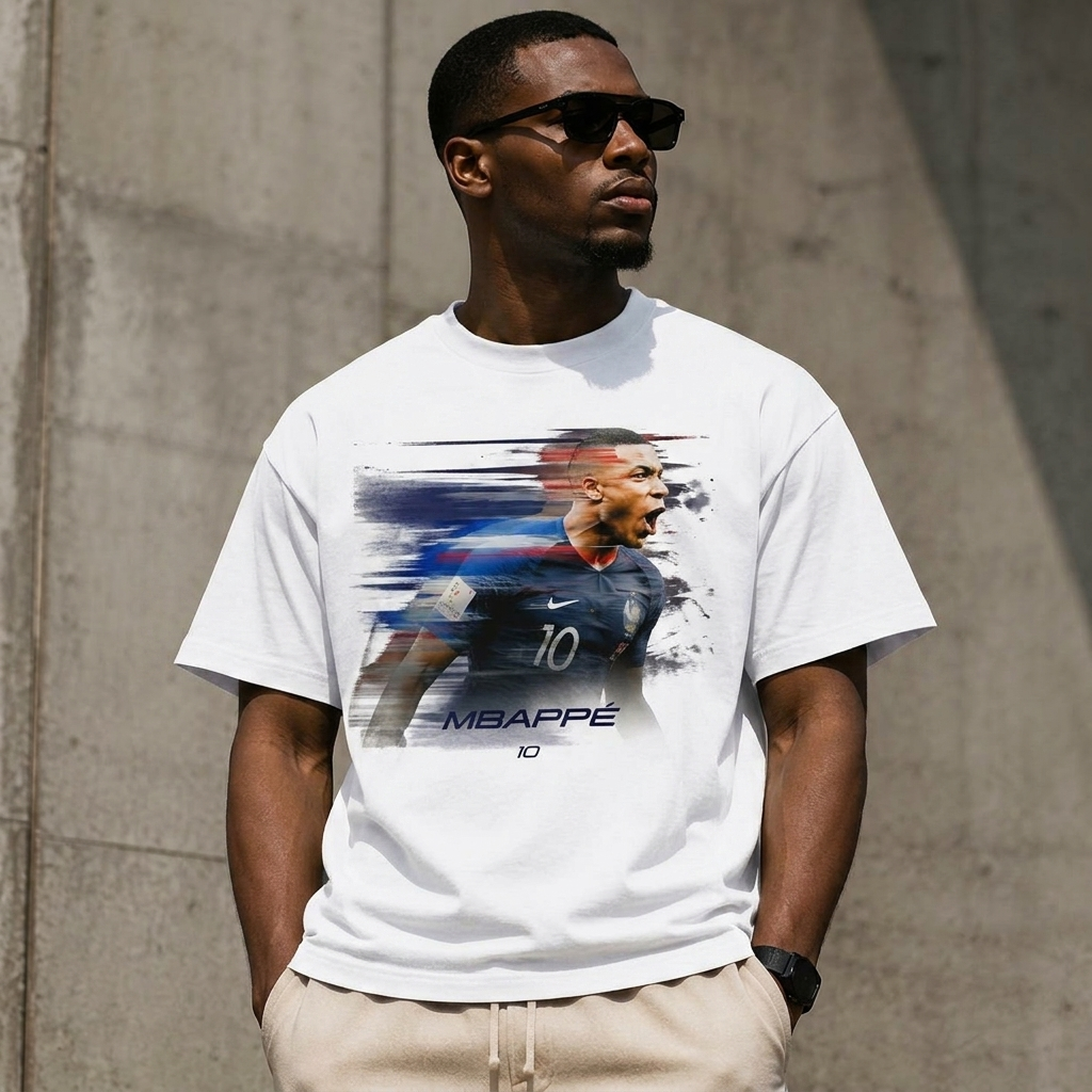 Kylian Mbappé Unisex T-Shirt – Limited-Time Offer – Hot Seller