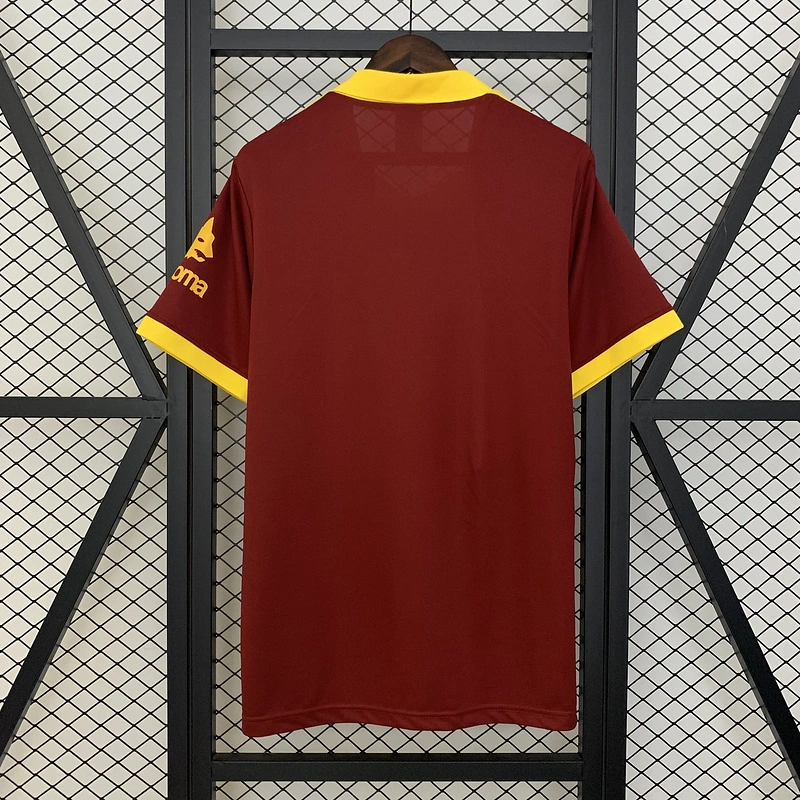 Retro 1991-92 AS Roma home Football jersey retro