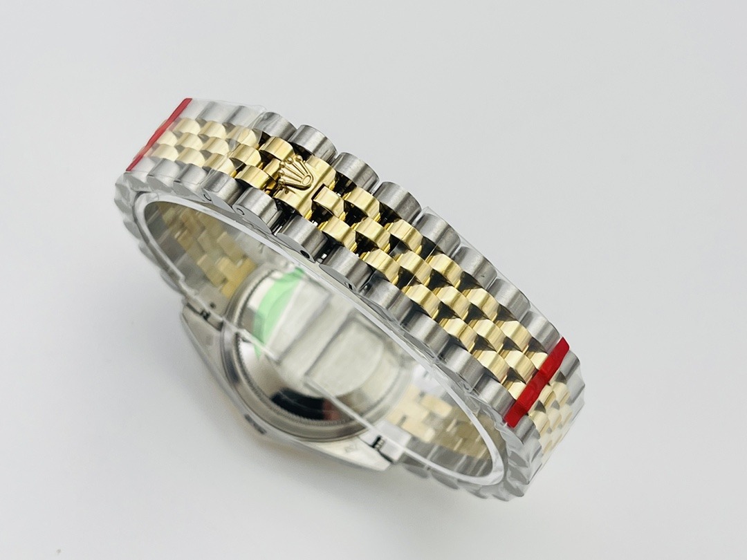 Rolex Datejust 36mm Gold Palm Motif Dial 126233