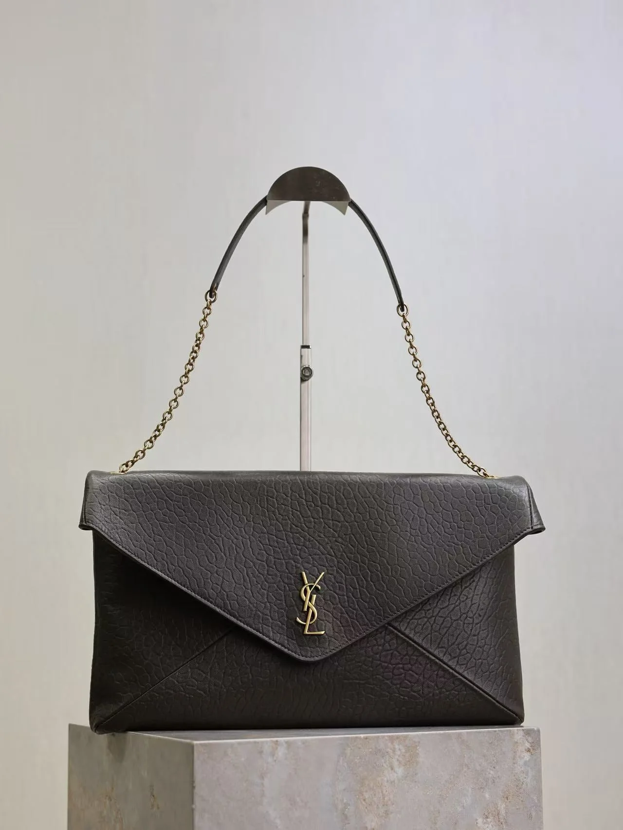 Cassandre XXL Bag 35cm Chocolate Lambskin GHW