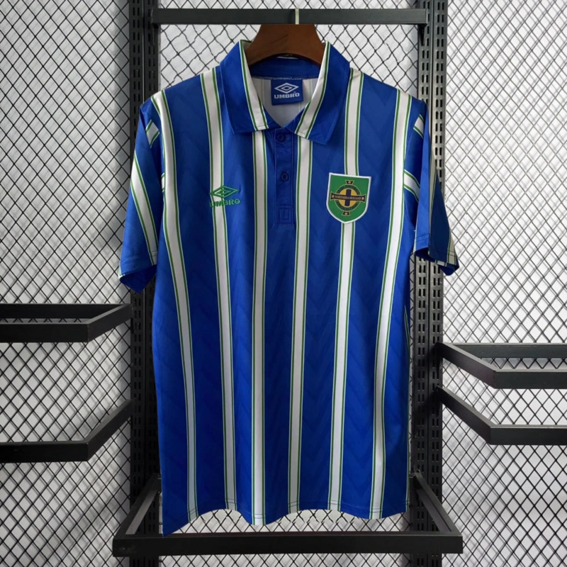Retro 1992-94 Northern Ireland Away football jersey retro