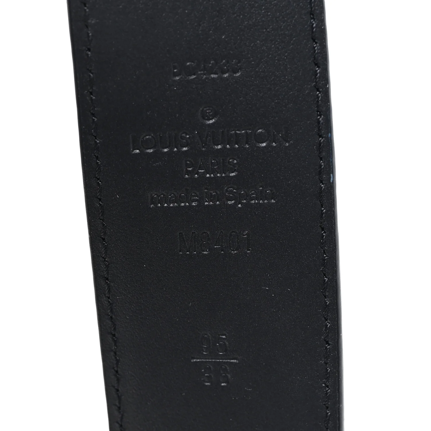 Calfskin Saint Germain 25mm Belt 95 38 Black