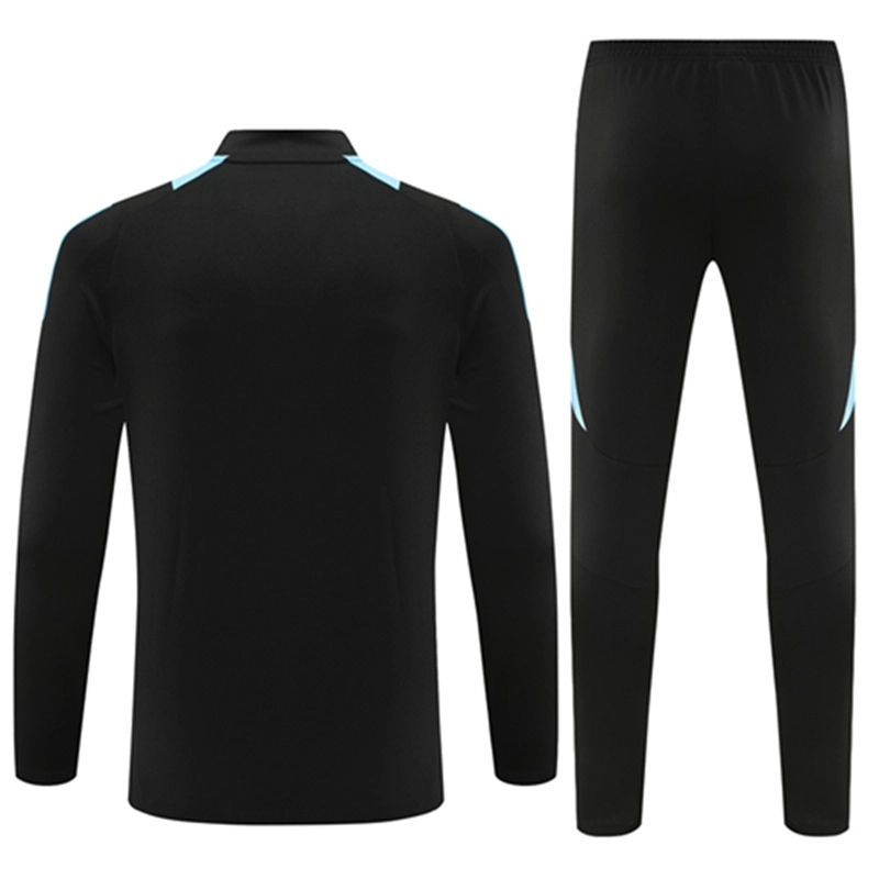 2024-25 Argentina Black Long Sleeve Training Suit