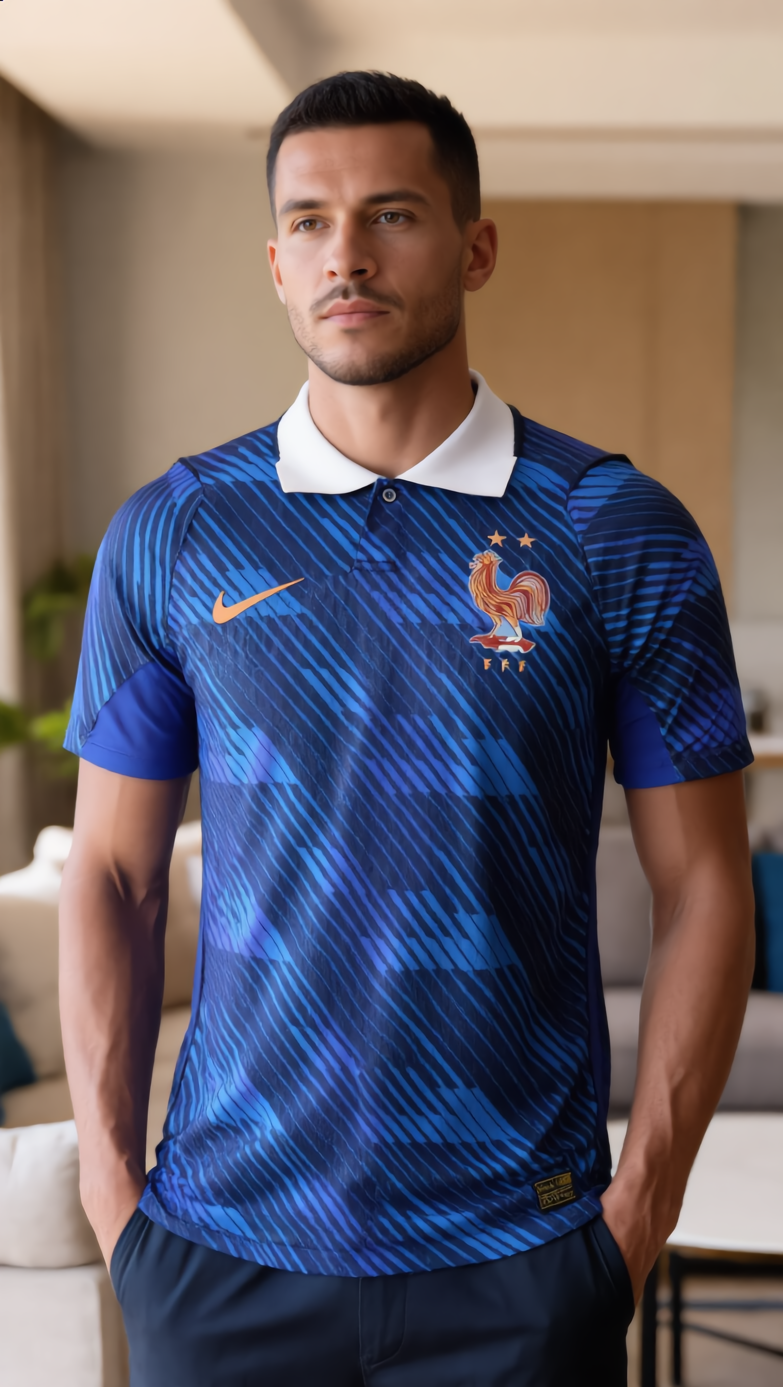 World Cup 2026 France Team Home Football Jersey Player Version - JerseyFun