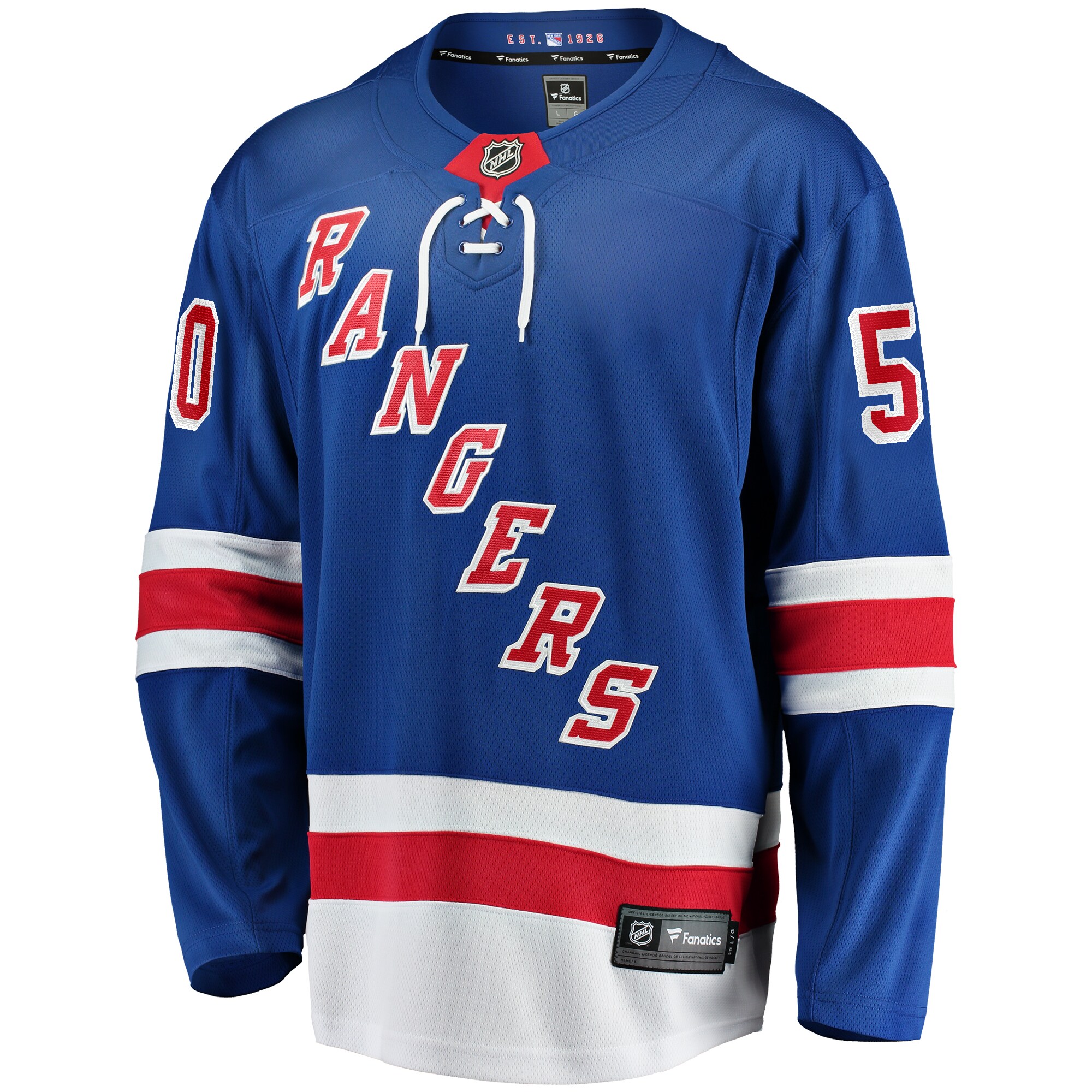 Will Cuylle New York Rangers Fanatics Home Premier Breakaway Player Jersey – Blue