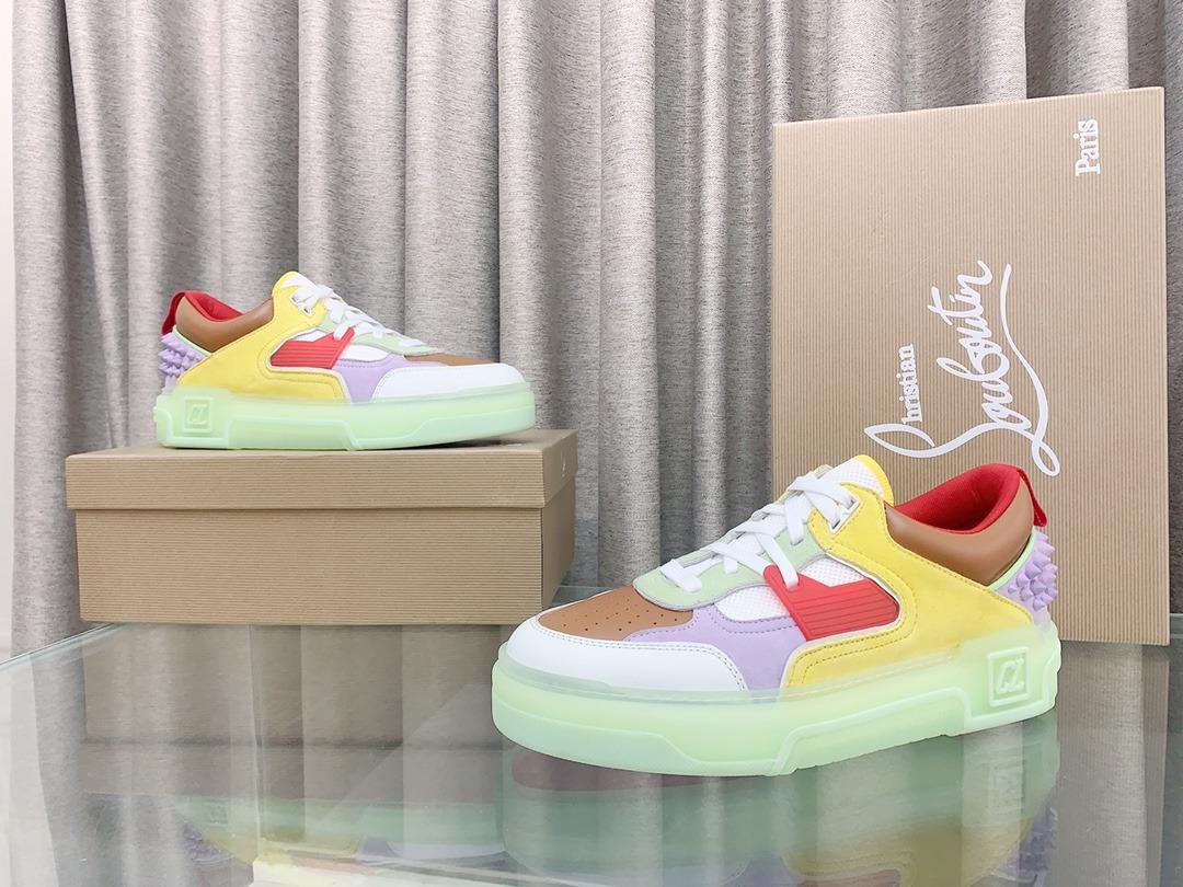 CHRISTIAN LOUBOUTIN Astroloubi Calf leather and suede
