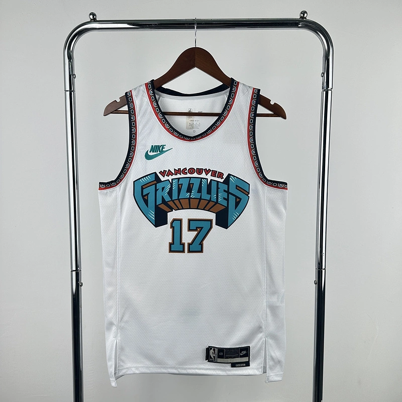 2025 NBA Memphis Grizzlies 17 KAWAMURA Basketball Jersey