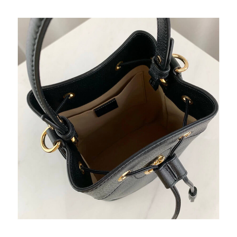 Gucci Ophidia Small Bucket Bag Black