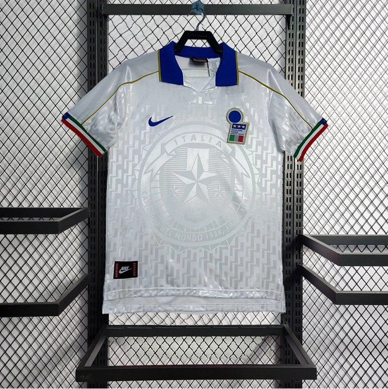Retro 1995 Italy Away R.BAGGIO MALDINI Football jersey retro
