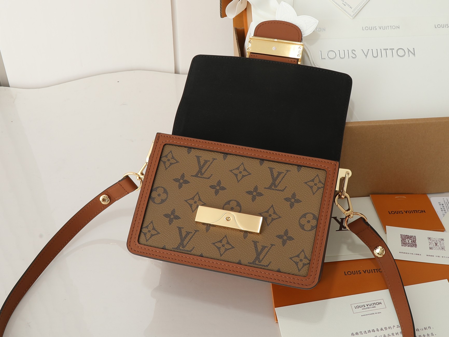 Louis Vuitton Mini Dauphine Other Monogram Canvas Women 20Cm M45959