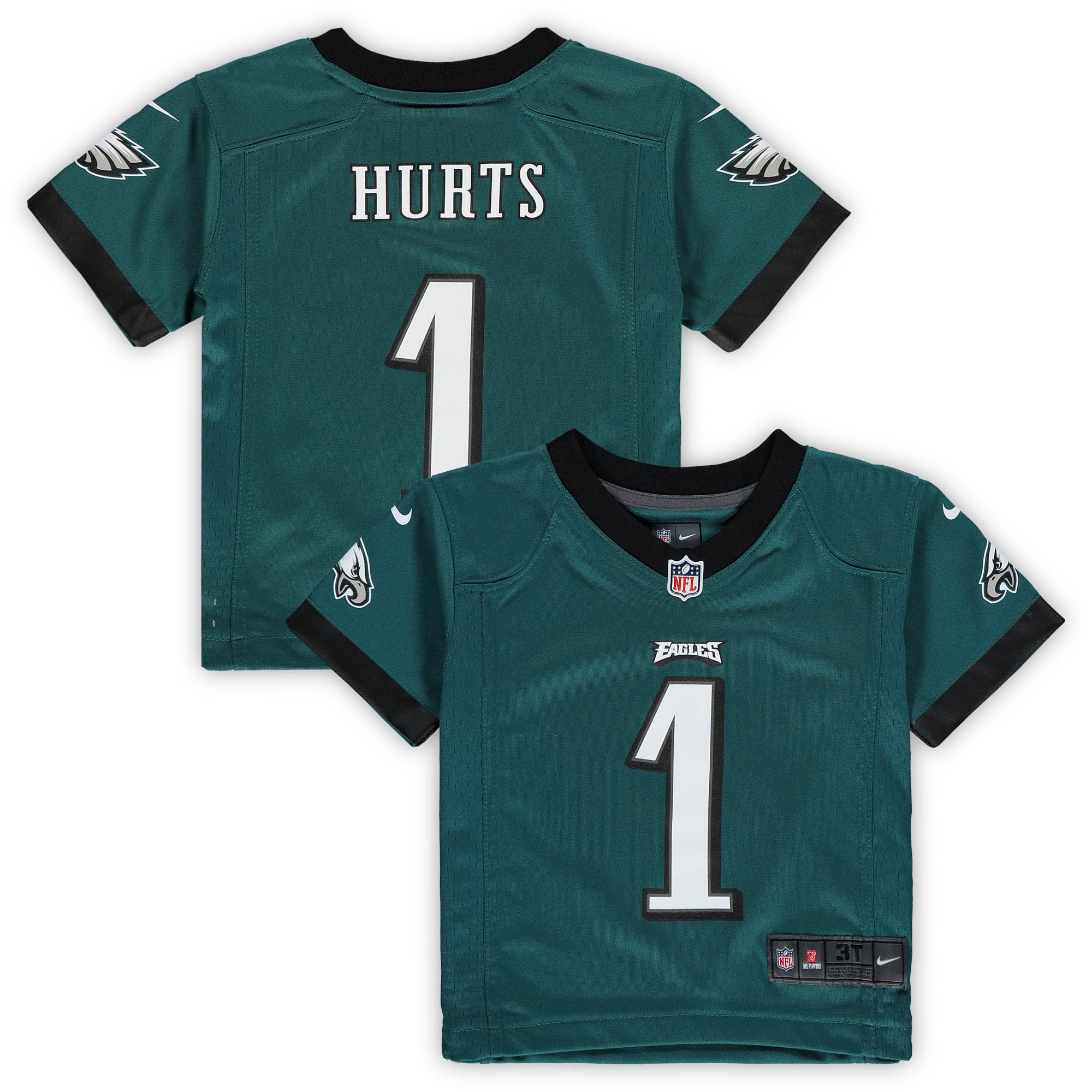 Jalen Hurts Philadelphia Eagles Nike Toddler Game Jersey - Green