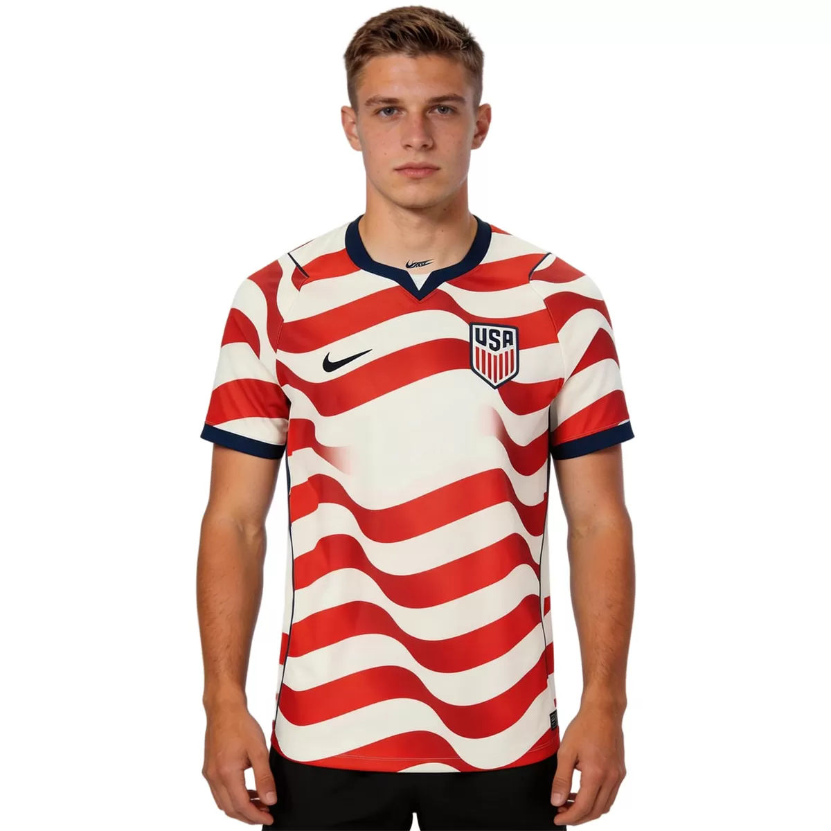 USMNT USA Outlaws Home Soccer Jersey 2026 red&white
