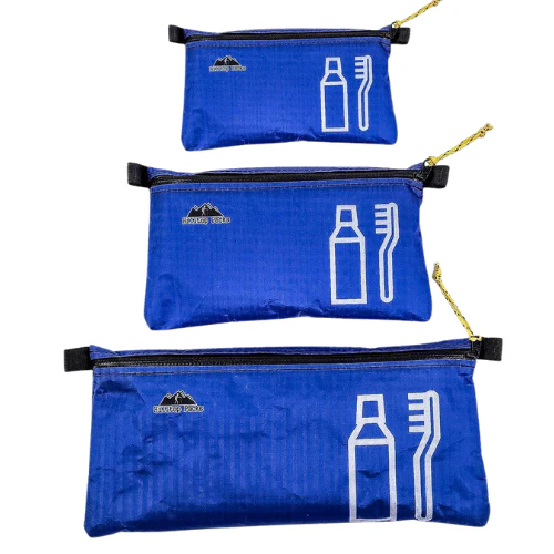 Zipper Pouches - Printed by Hilltop Packs