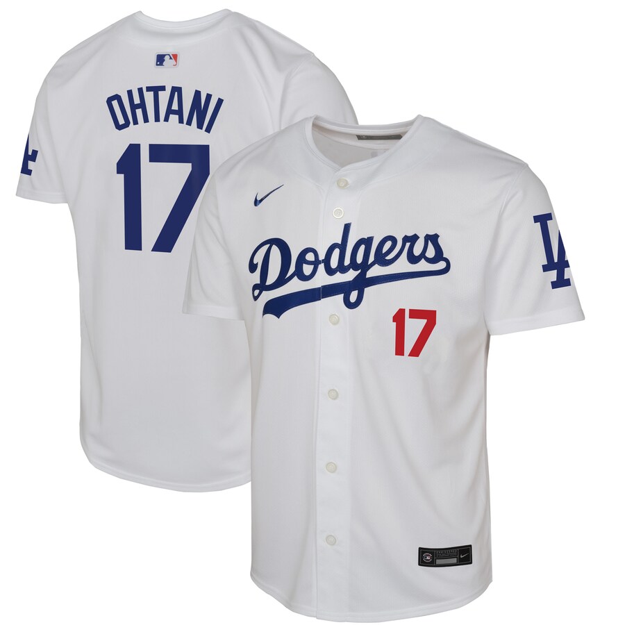 Shohei Ohtani Los Angeles Dodgers Youth Home Limited Player Jersey White