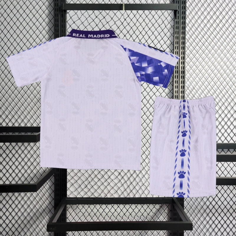 Retro KIDS 1996-97 KIDS Real Madrid third away Football jersey retro