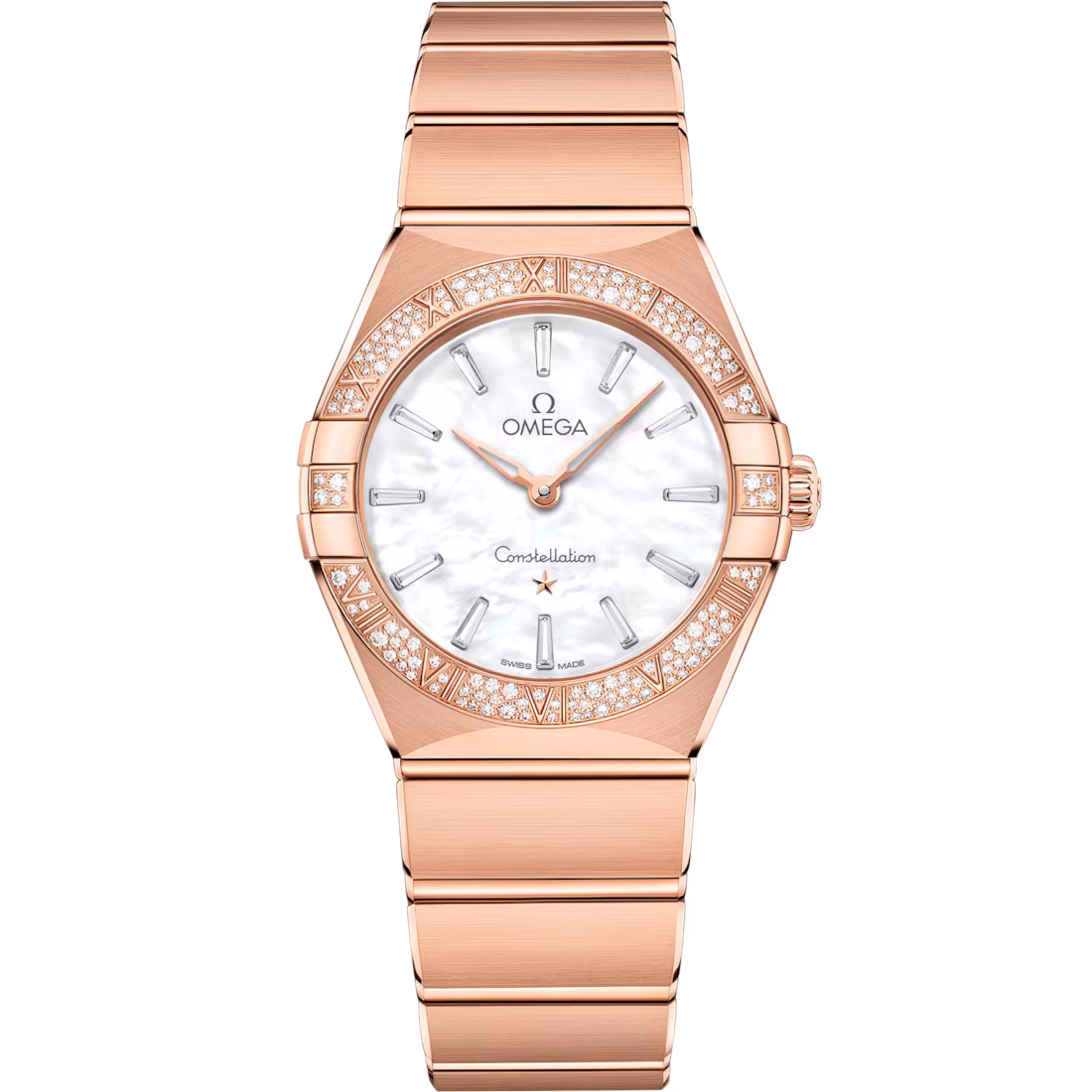 Omega Constellation Ladies' Selection 28mm Sedna™ gold on Sedna™ gold 131.55.28.60.55.003