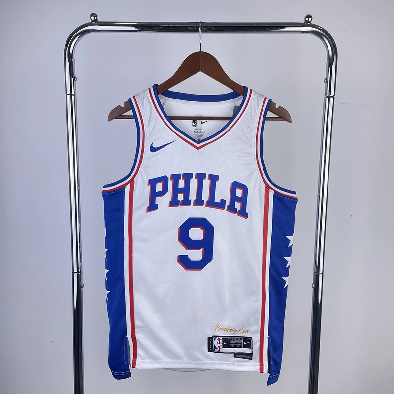 2023 NBA Philadelphia 76ers 9 OUBRE JR. Basketball Jersey