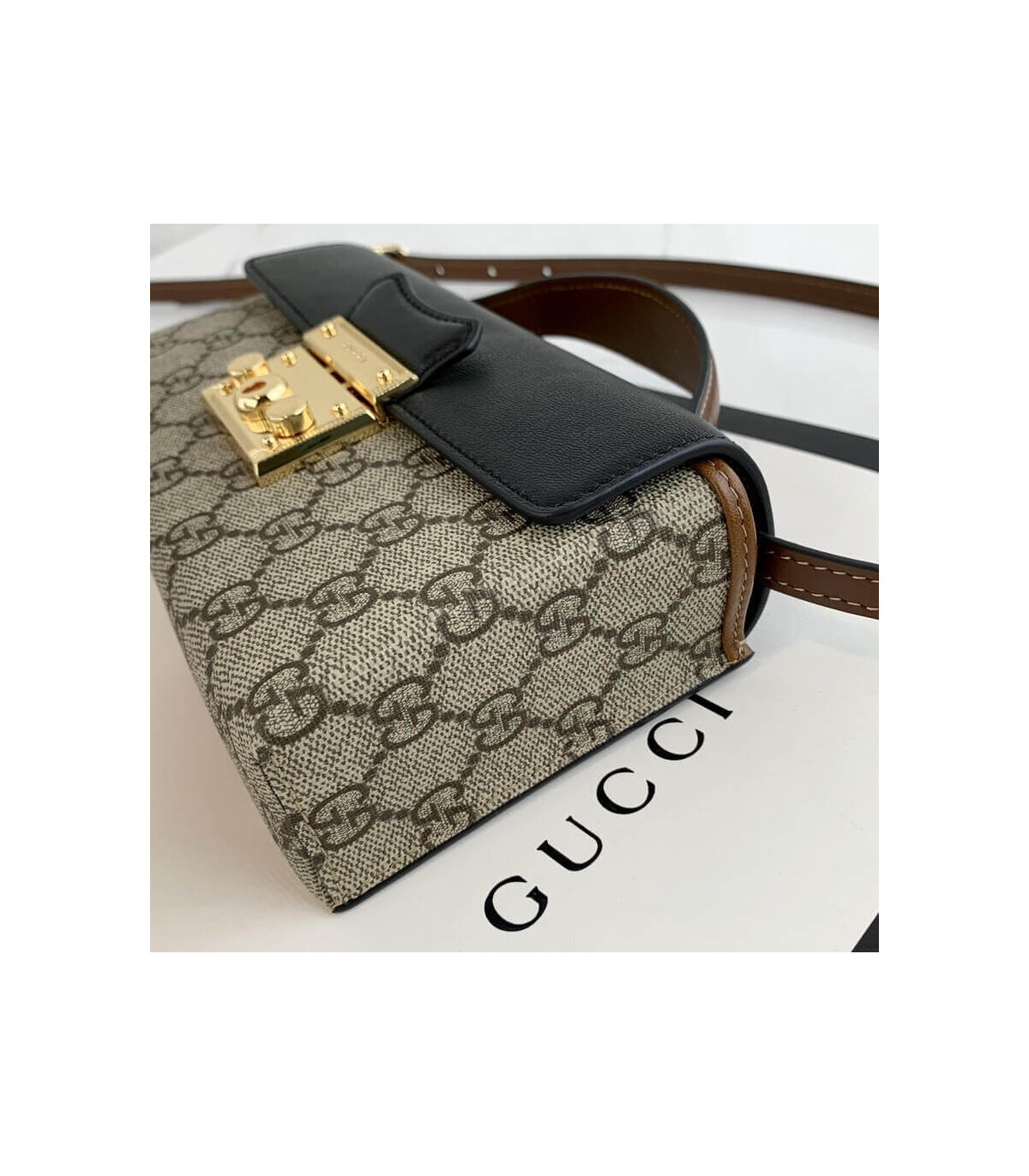 Gucci Padlock Mini Bag Black