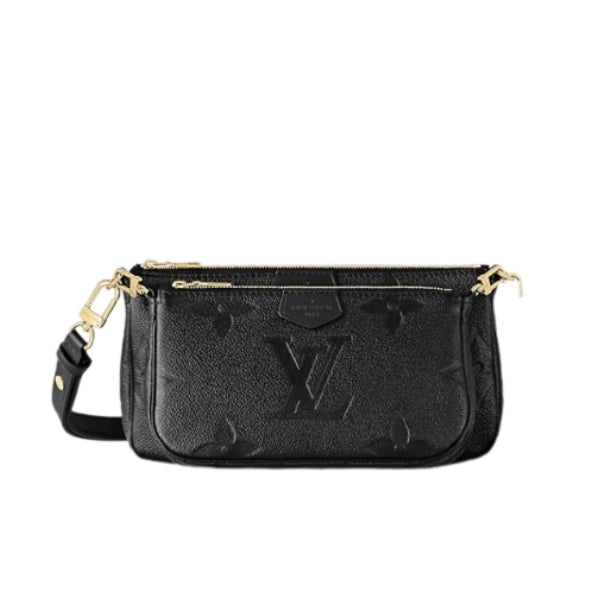 Louis Vuitton Multi Pochette Accessoires Black 23Cm