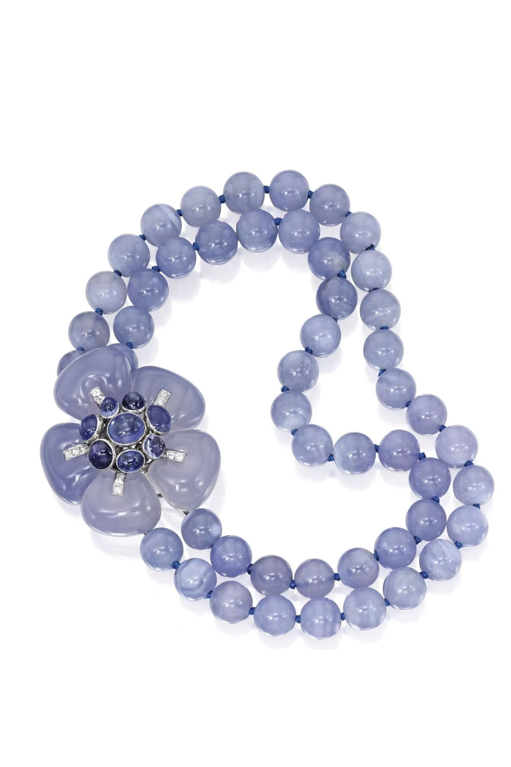 Blue Chalcedony Necklace