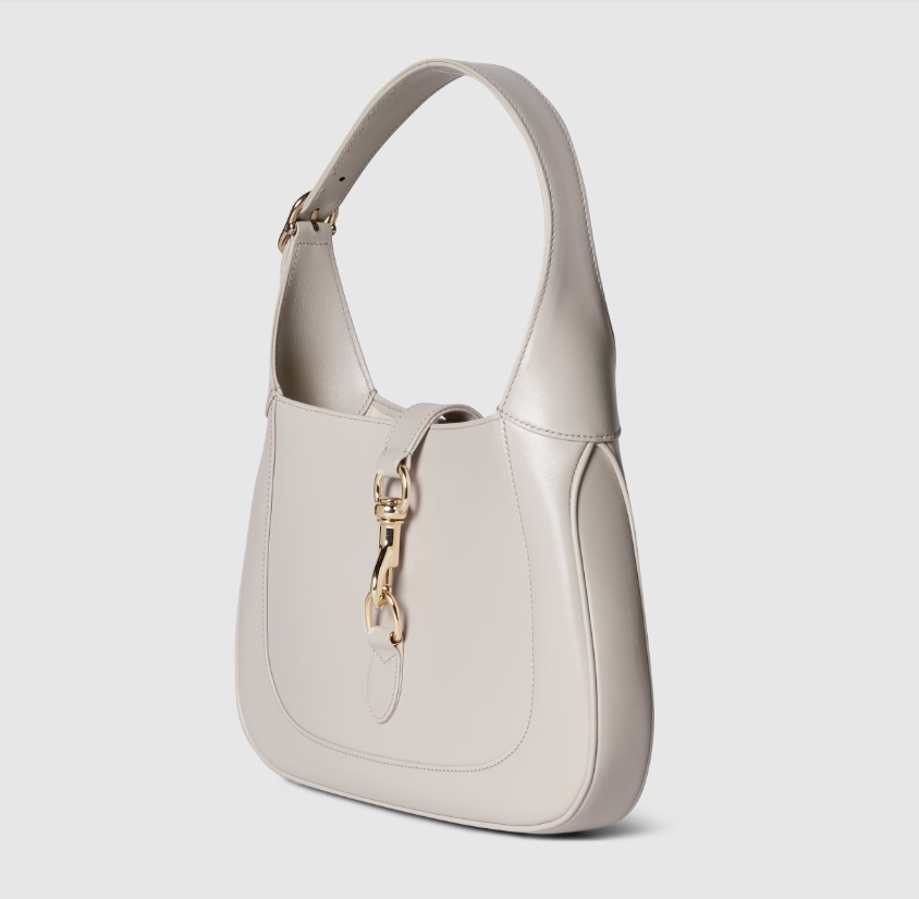 GUCCI JACKIE SMALL SHOULDER BAG-Light grey-782849