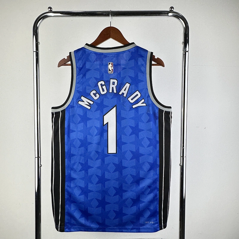 2024 NBA Orlando Magic 1 McGrady Basketball Jersey