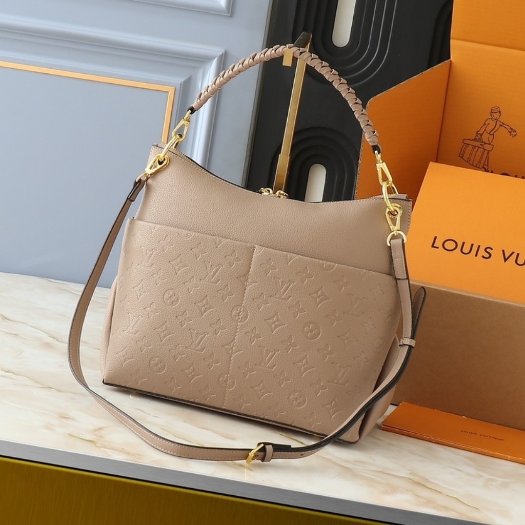 Louis Vuitton Maida Hobo Bag Tourterelle Gray 32cm M45523