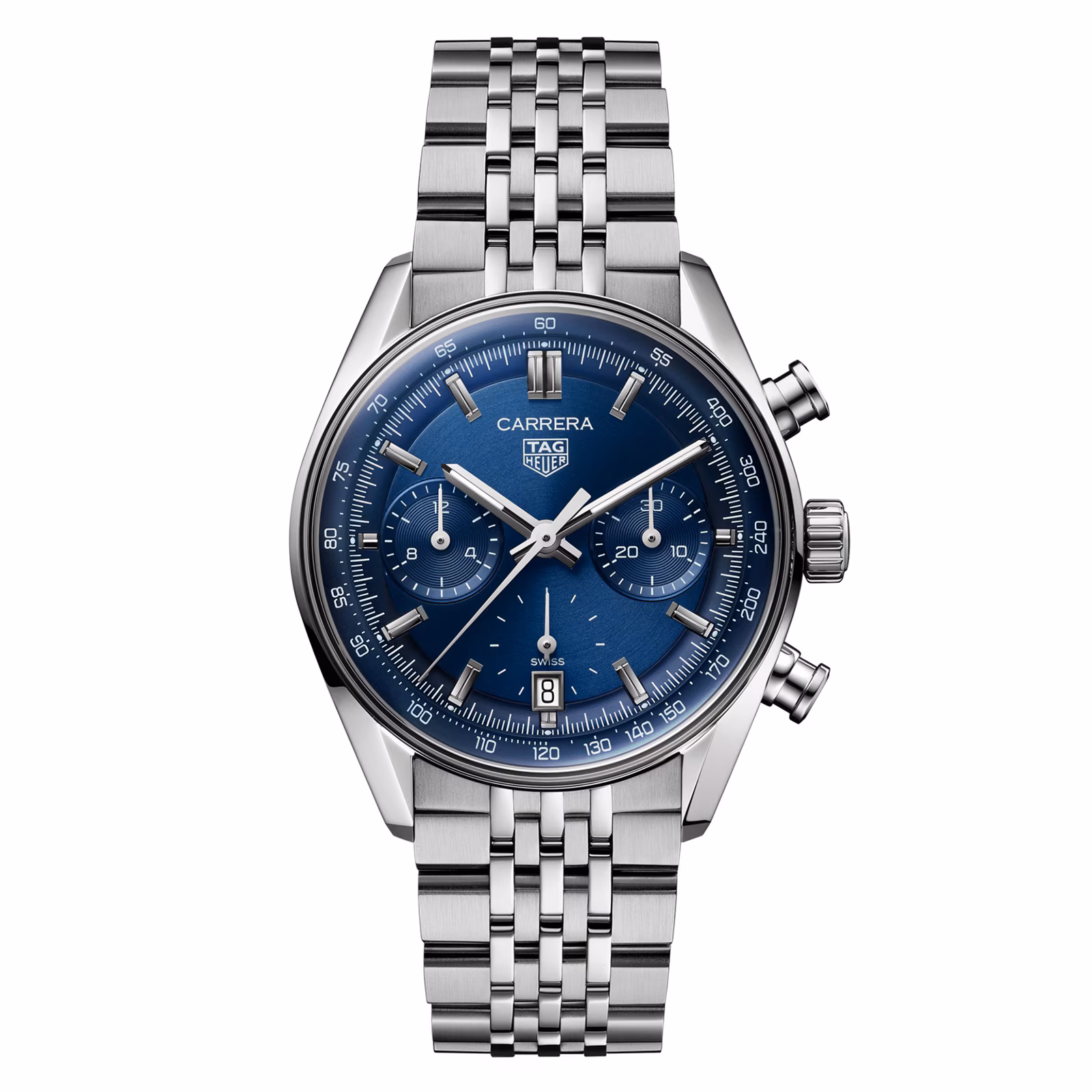 TAG Heuer Carrera Chronograph 39mm Mens Watch Blue CBS2212.BA0048