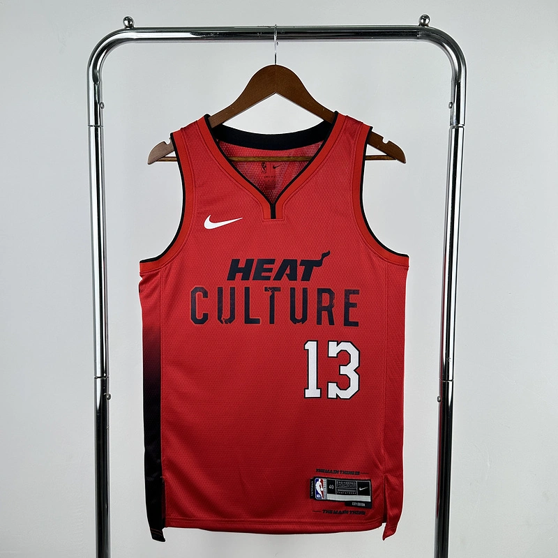 2025 NBA Miami Heat 13 ADEBAYO Basketball Jersey