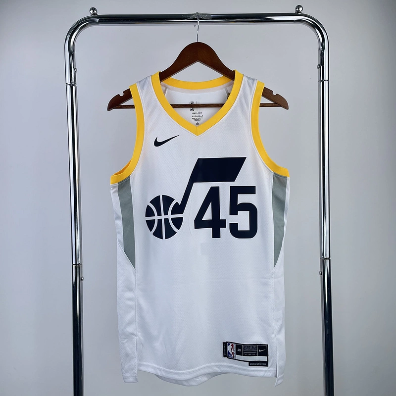 2023 NBA Utah Jazz 45 MITCHELL Basketball Jersey