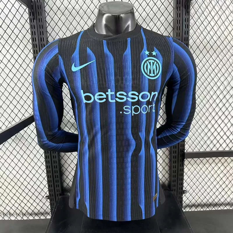Player 2025-26 Inter Milan Home Long sleeves Football jersey