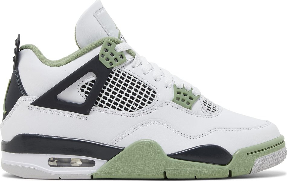 Wmns Air Jordan 4 Retro Seafoam AQ9129-103