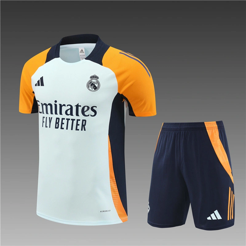 2024-25 Real Madrid Short Sleeve Training Wear