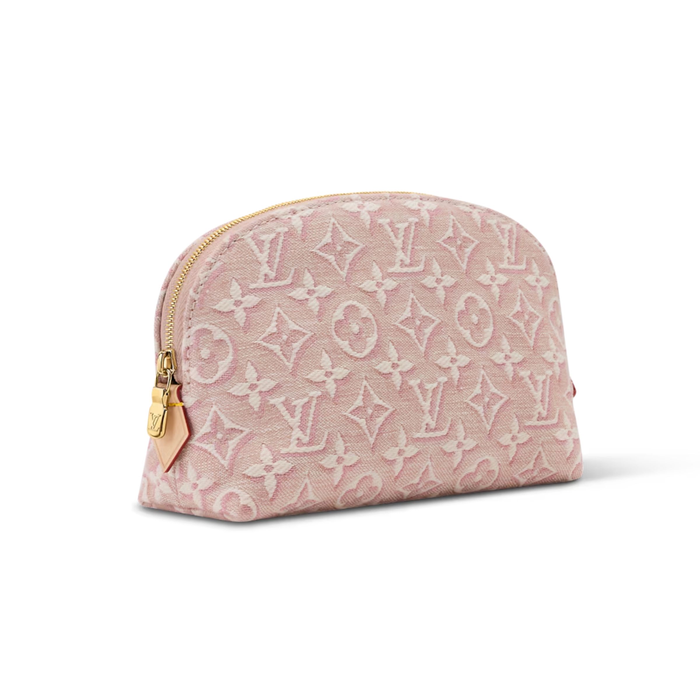 Louis Vuitton Pochette Cosmétique PM Bag Rose Ruby Pink 19cm M2A419