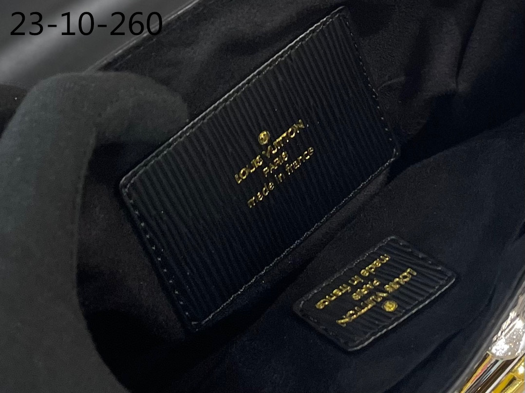 Louis Vuitton Mm Twist Bag Black 23Cm M22773