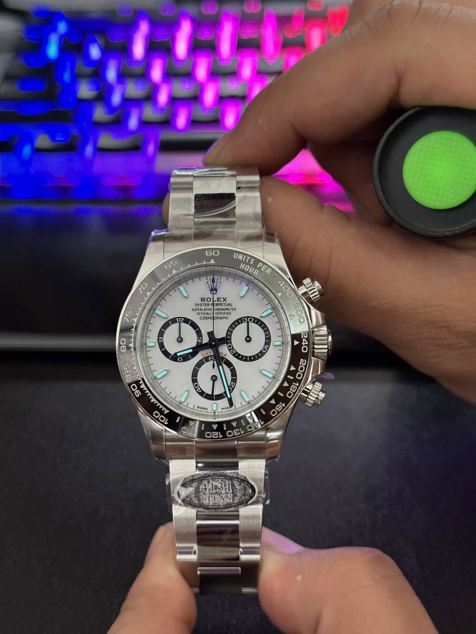 Rolex Daytona “Panda” 40 mm White Dial 126500LN