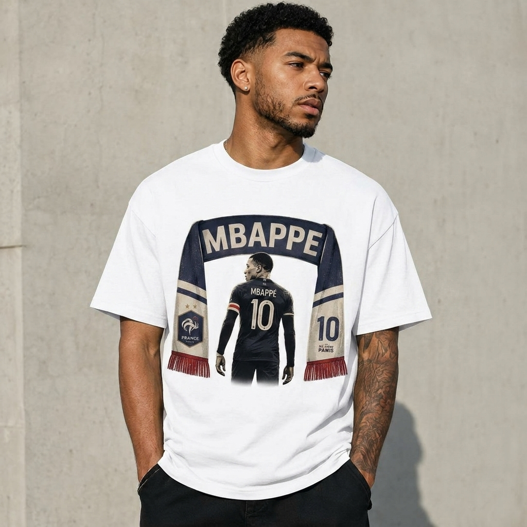 Kylian Mbappé Unisex T-Shirt – Limited-Time Offer – Hot Seller