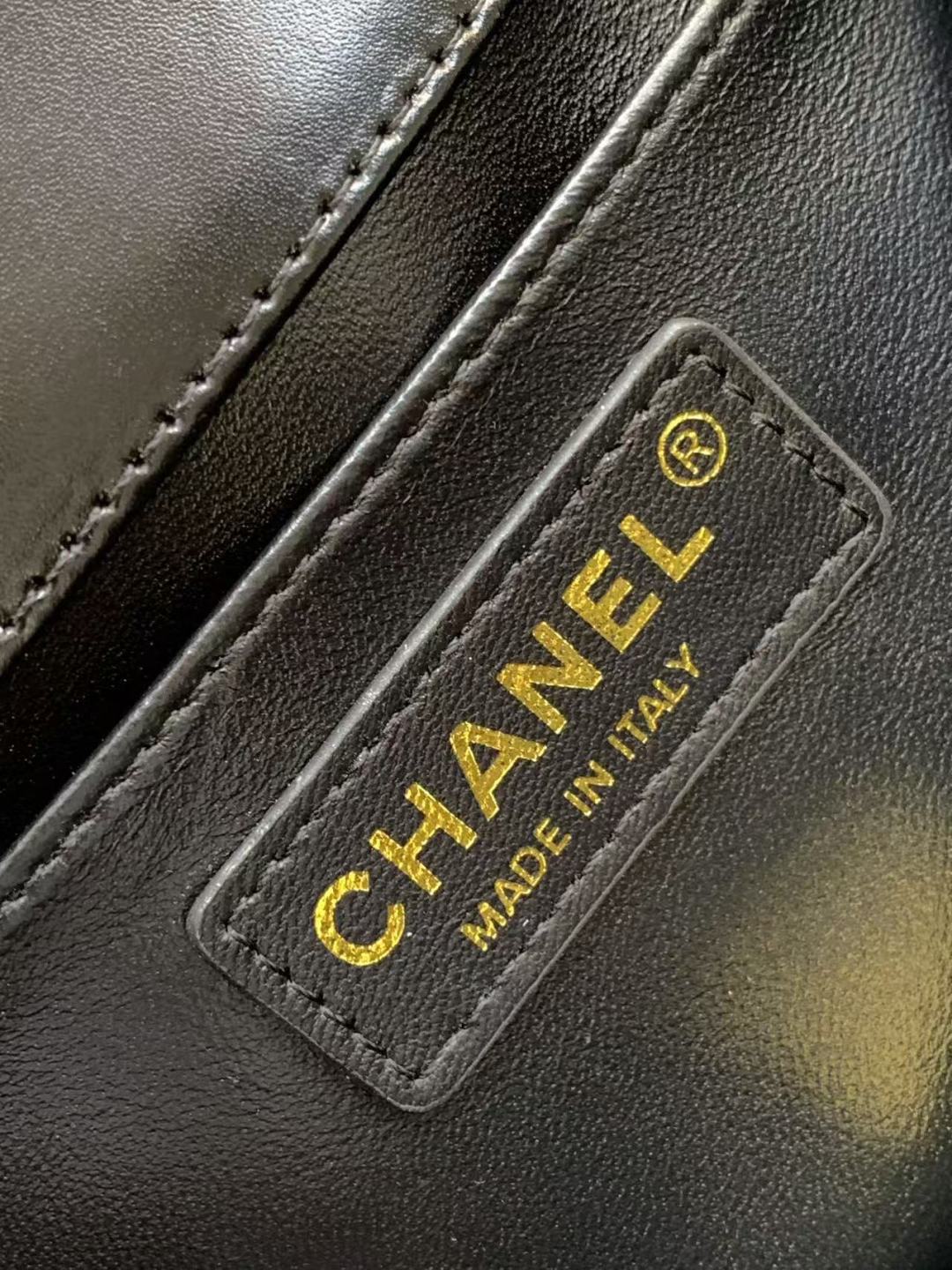 Chanel Calfskin Quilted Perfect Fit Flap Back 22cm