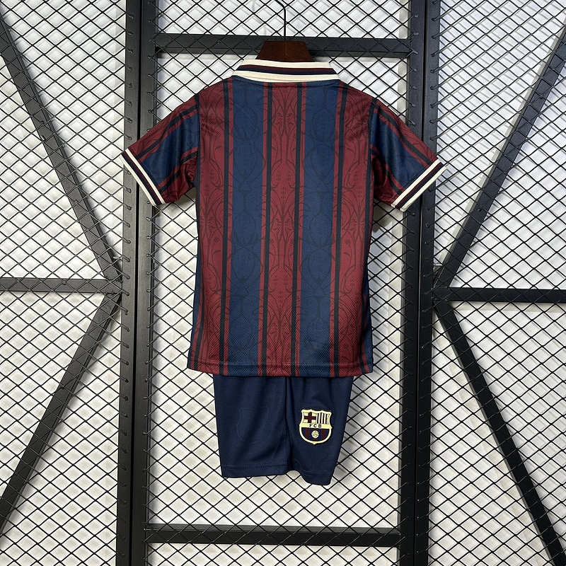 2025-26 Barcelona 125th anniversary KIDS Football jersey