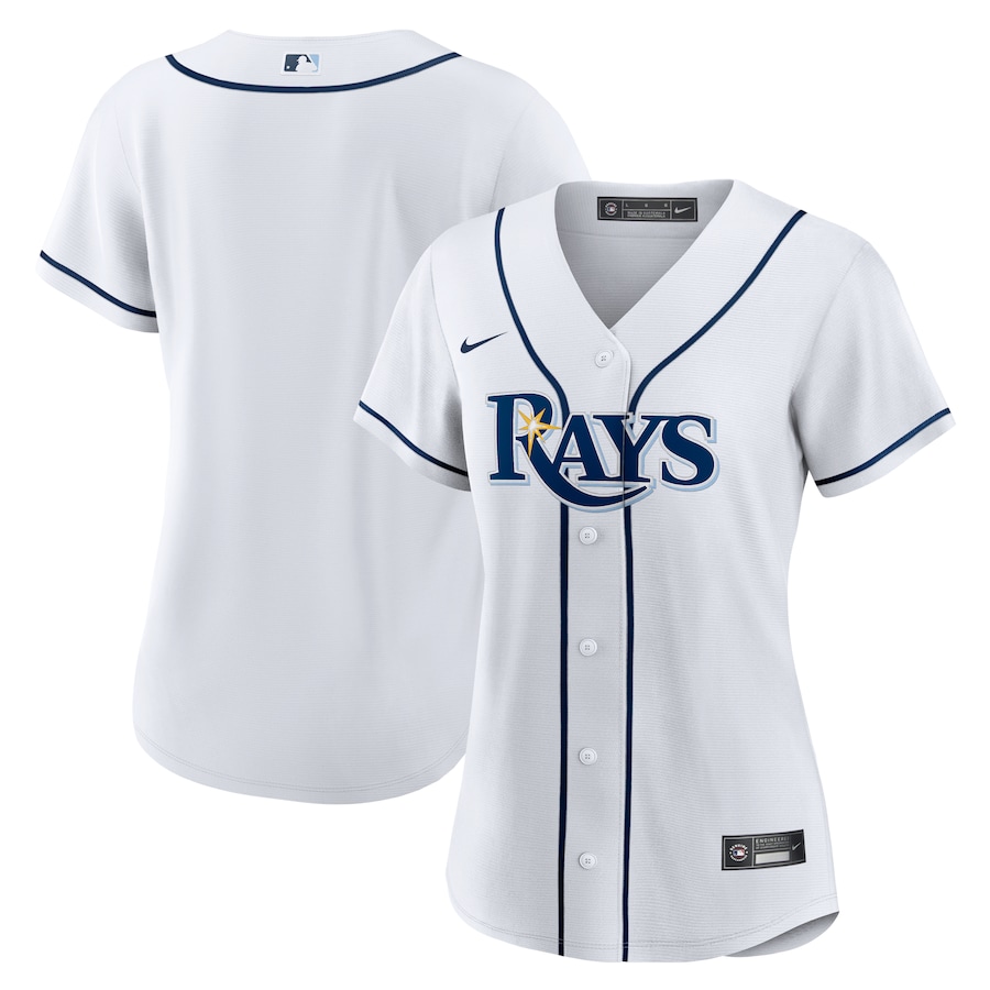 Tampa Bay Rays Women's Home Team Jersey White
