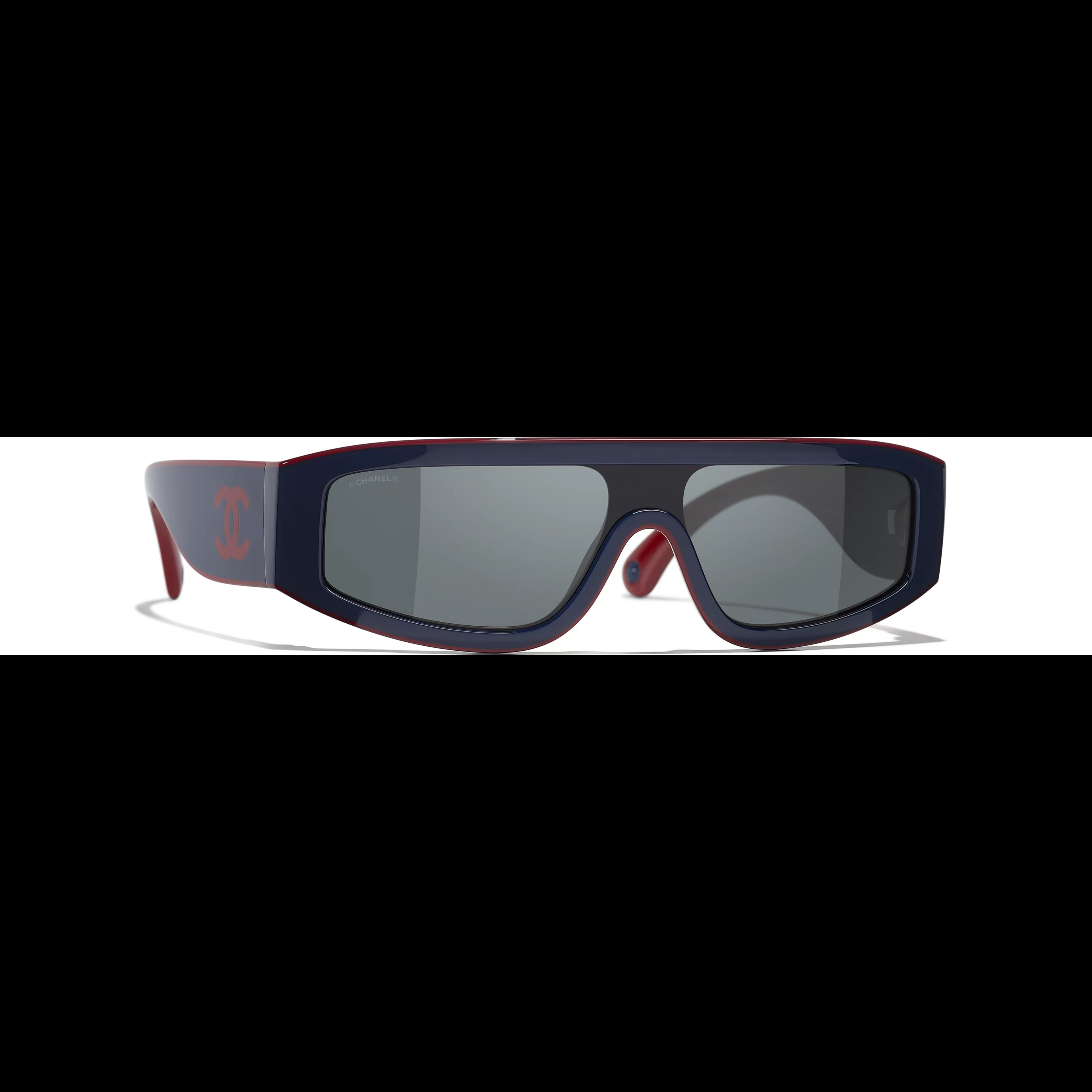 CHANEL-Shield Sunglasses