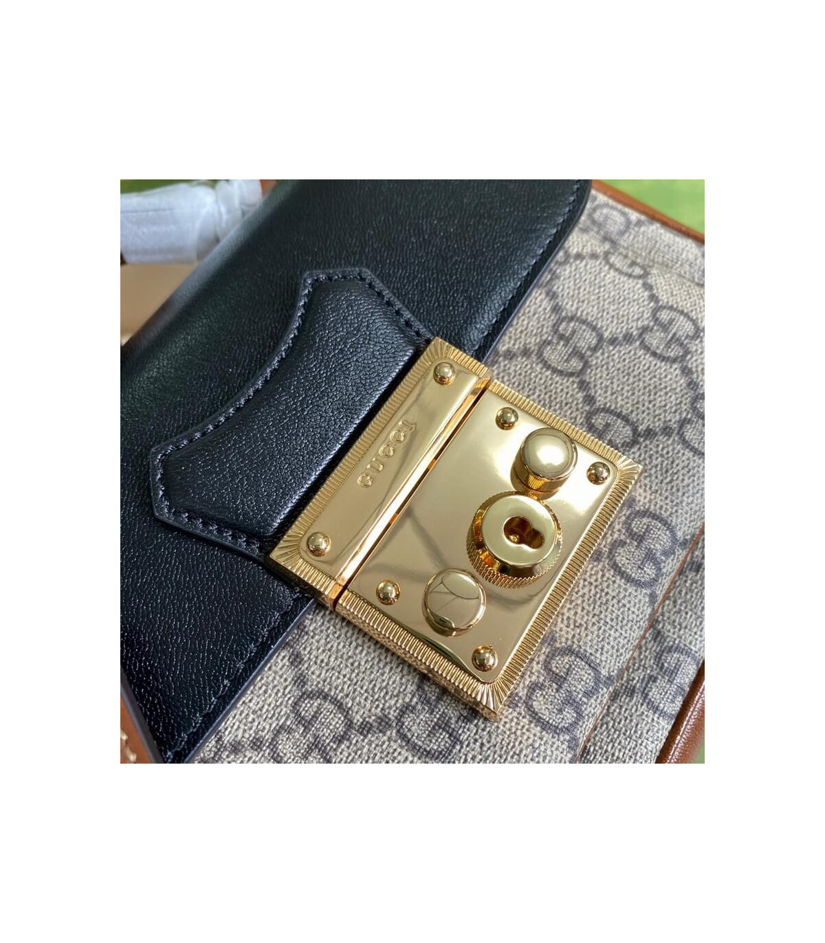 Gucci Padlock Mini Bag Black
