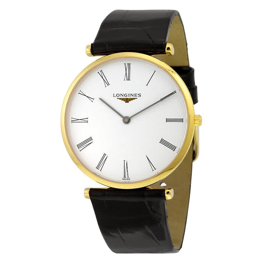 【Super Clone】Longines Men's L4.755.2.11.2 La Grande Classique Black Leather Watch