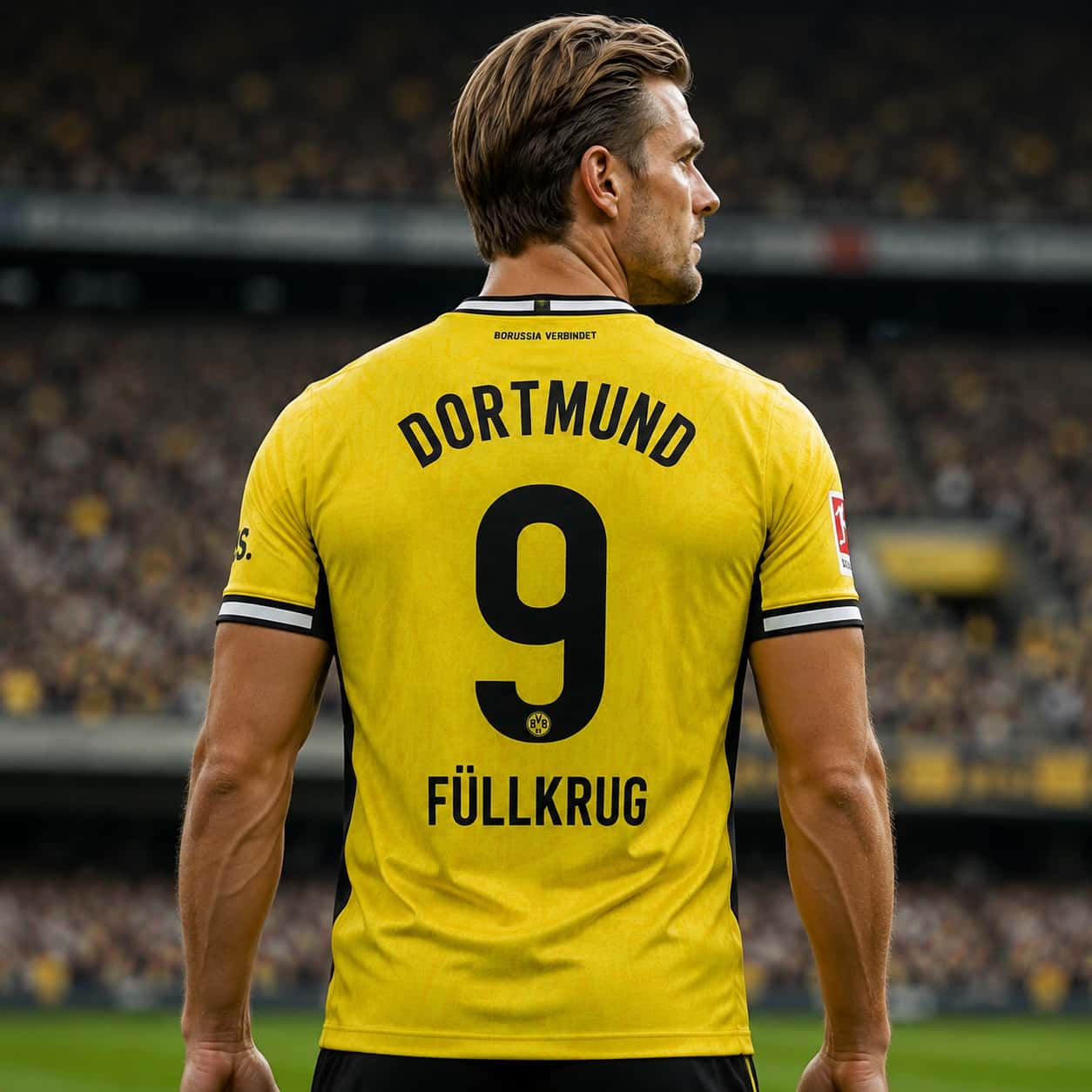 2026/27 Bundesliga Dortmund Team Home Football Jersey Player Version - JerseyFun